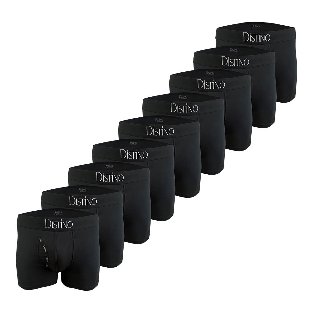 Bamboo Boxer Briefs - Long Leg (9 Pack Deal) - Distino Of Melbourne