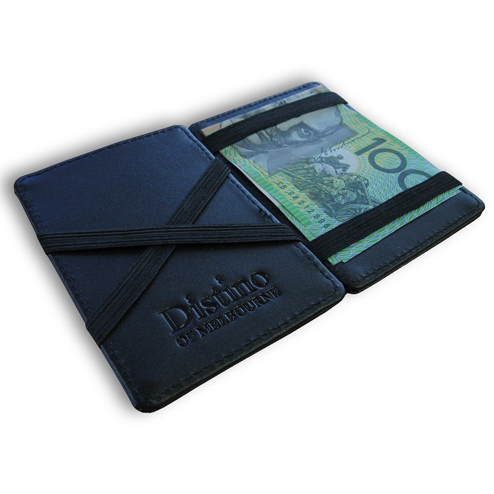 Genuine Leather Magic Flip Wallet - Distino Of Melbourne