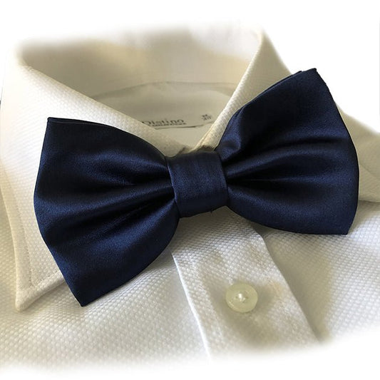 Navy Bow Tie - Distino Of Melbourne