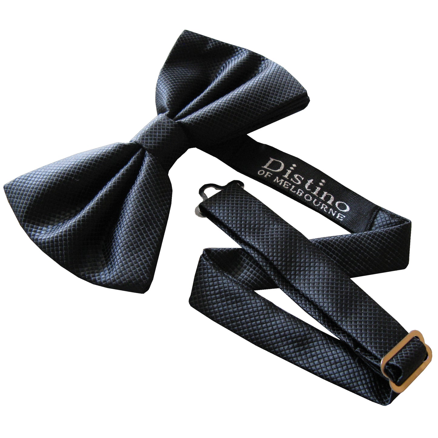 Charcoal Bow Tie - Distino Of Melbourne
