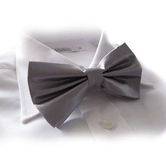 Silver Bow Tie - Distino Of Melbourne