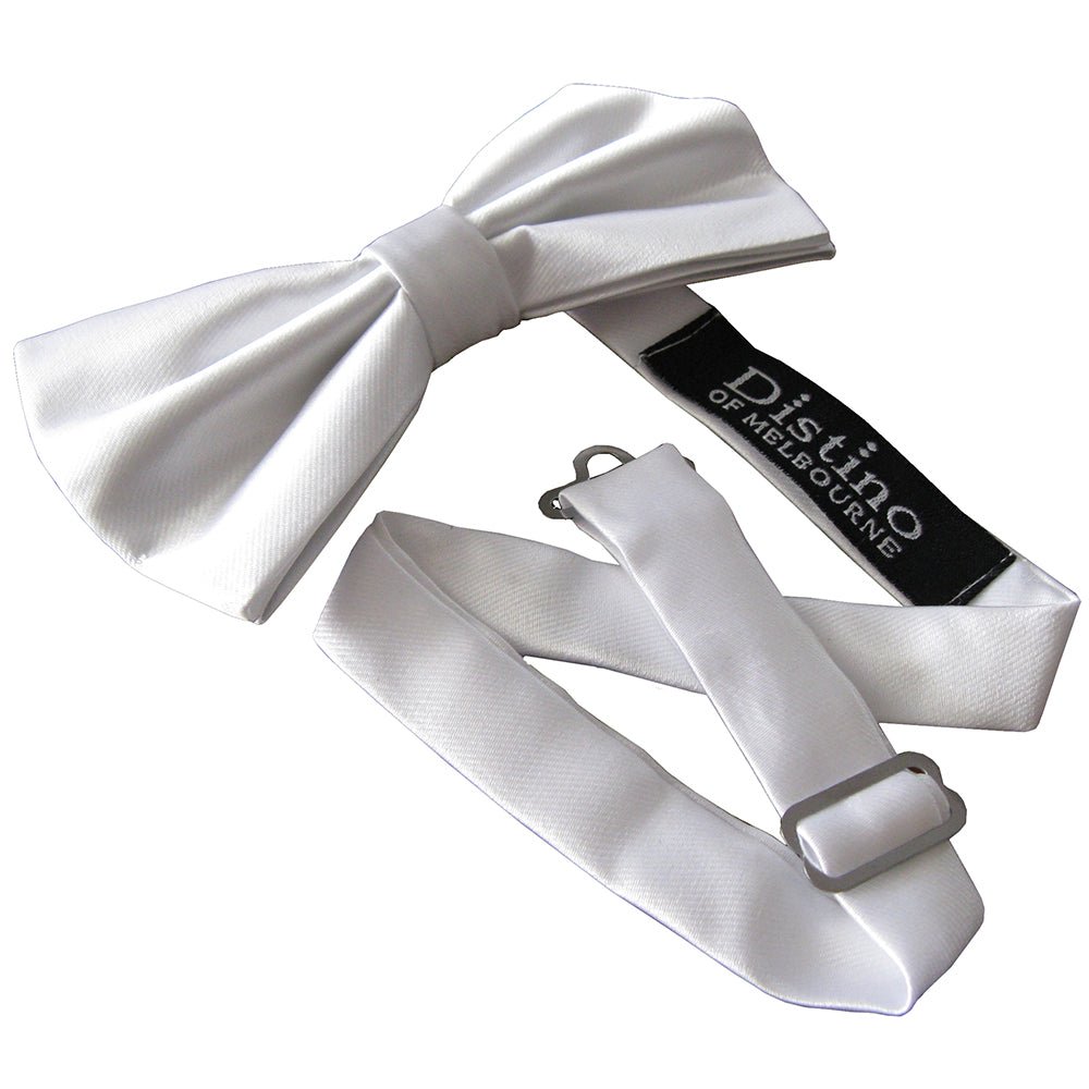 White Bow Tie - Distino Of Melbourne