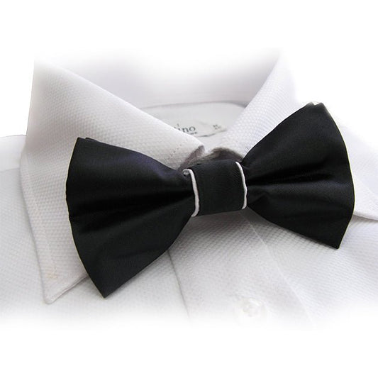 Black & White Bow Tie - Distino Of Melbourne