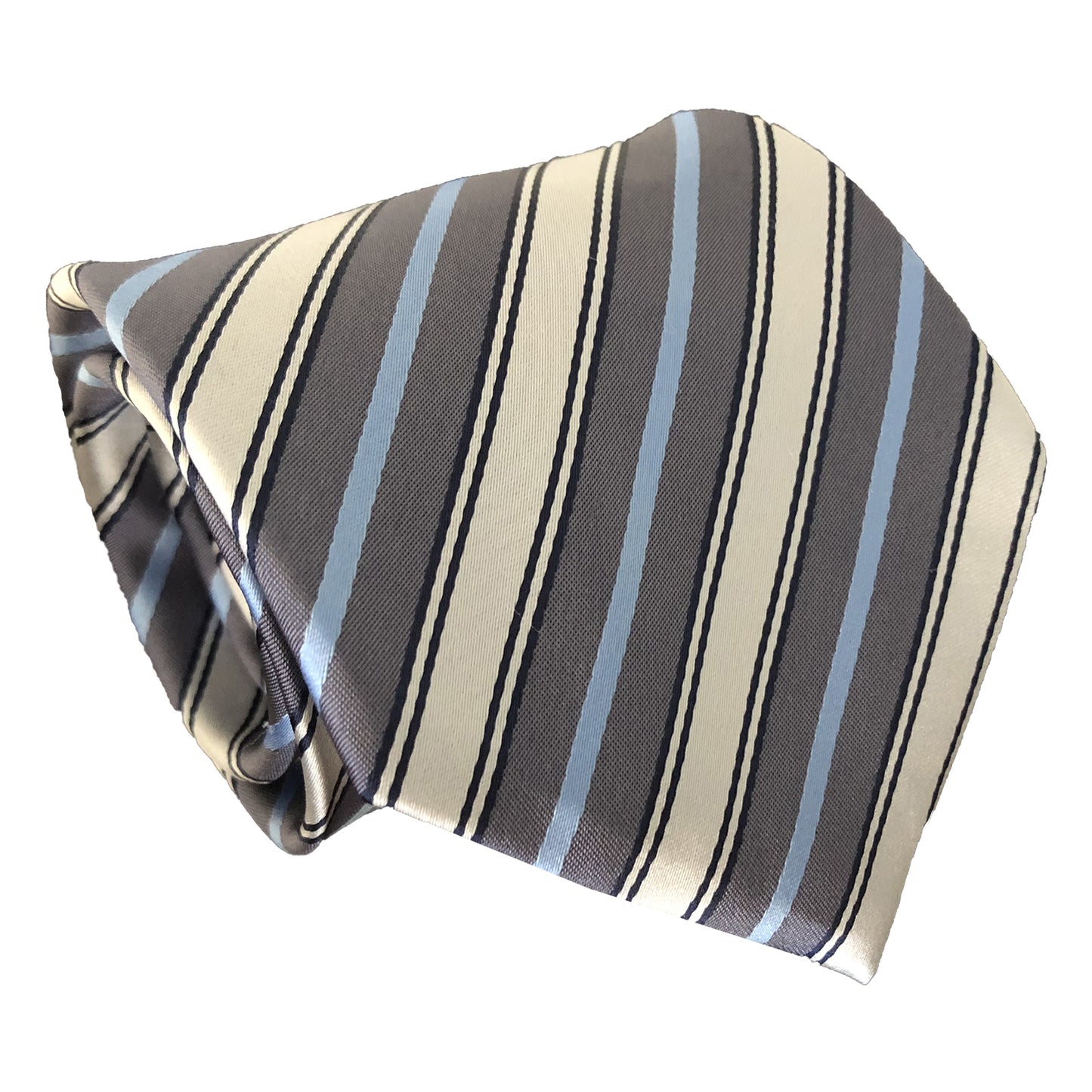 “Banda Blu” Polyester Tie - Distino Of Melbourne