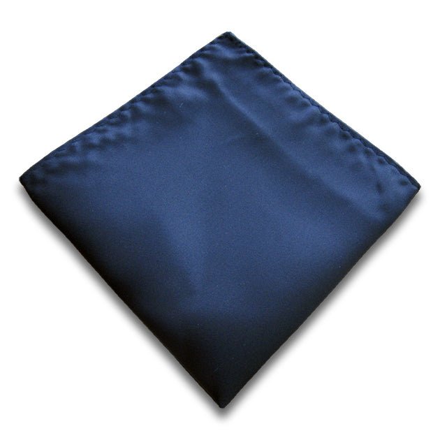 “Jet Black” Pocket Square Handkerchief - Distino Of Melbourne