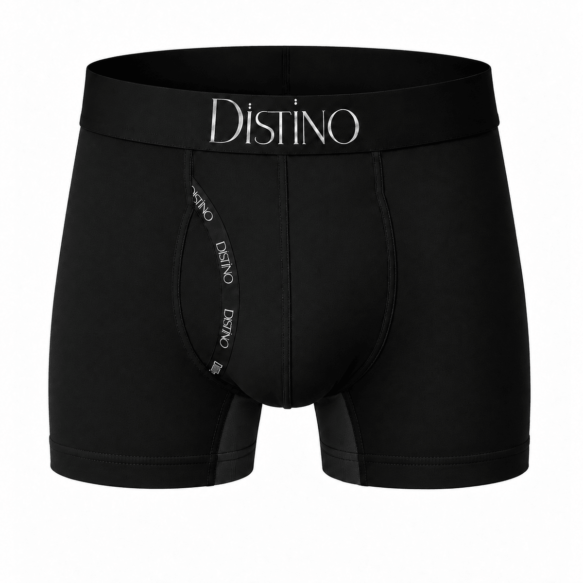 Bamboo Boxer Briefs - Mens Pureglide Anti-Chafe Long Leg Underwear (Single Pack) - Distino Of Melbourne