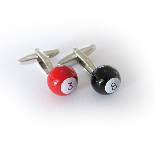Novelty “Billiards” Cufflinks - Distino Of Melbourne