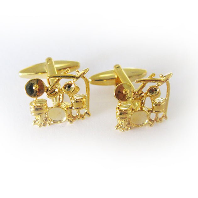 Novelty “Drum Kit” Cufflinks - Distino Of Melbourne