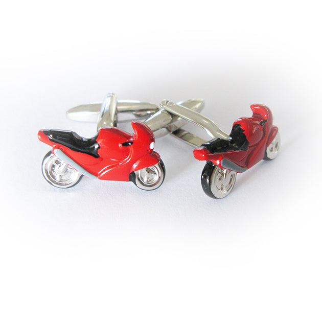 Novelty “Motorbike” Cufflinks