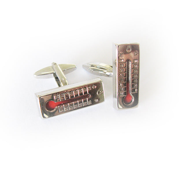 Novelty “Thermometer” Cufflinks
