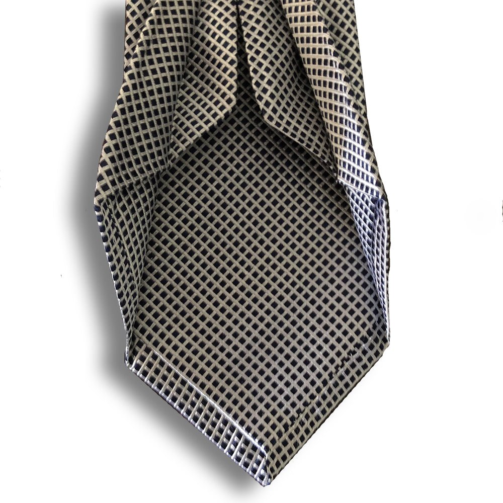 “Distinguished Gent” Seven Fold Silk Neck Tie - Distino Of Melbourne