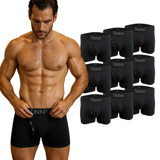 Bamboo Boxer Briefs - Long Leg (9 Pack Deal) - Distino Of Melbourne
