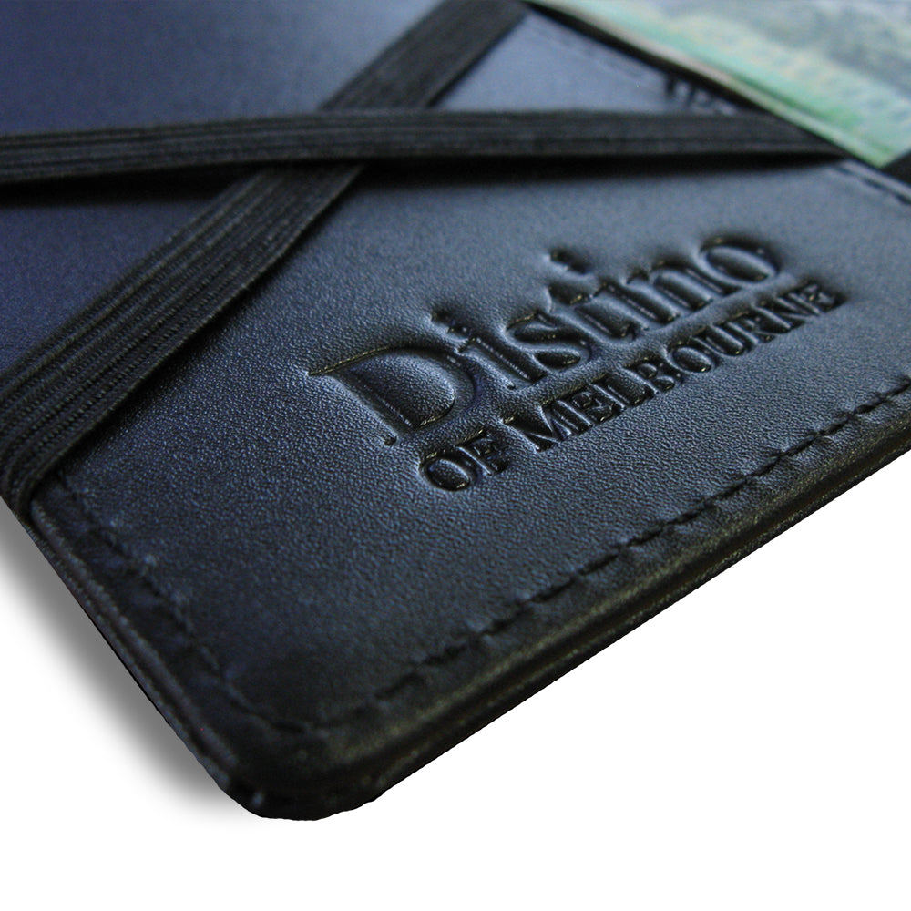 Genuine Leather Magic Flip Wallet
