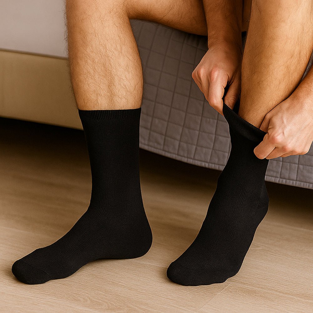 Distino Bamboo Black Dress Socks - 3 Pack Deal - Distino Of Melbourne