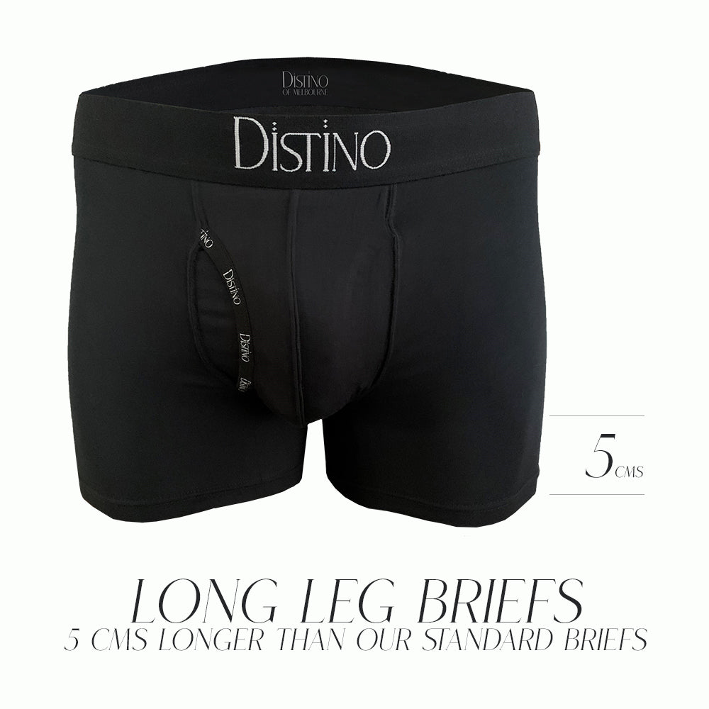 Bamboo Boxer Briefs - Long Leg (Single Pack)