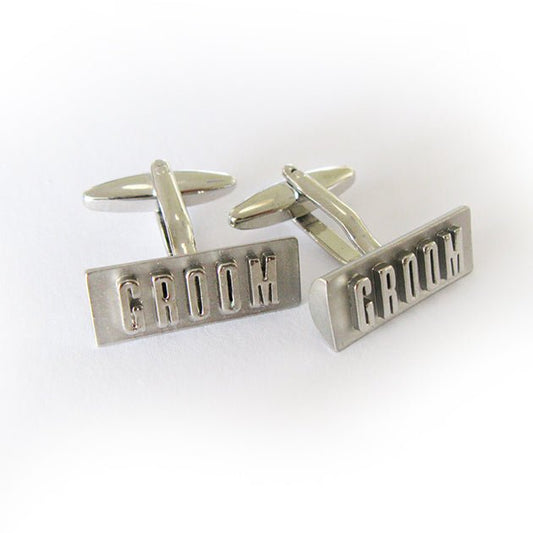 Novelty “Groom II” Cufflinks - Distino Of Melbourne