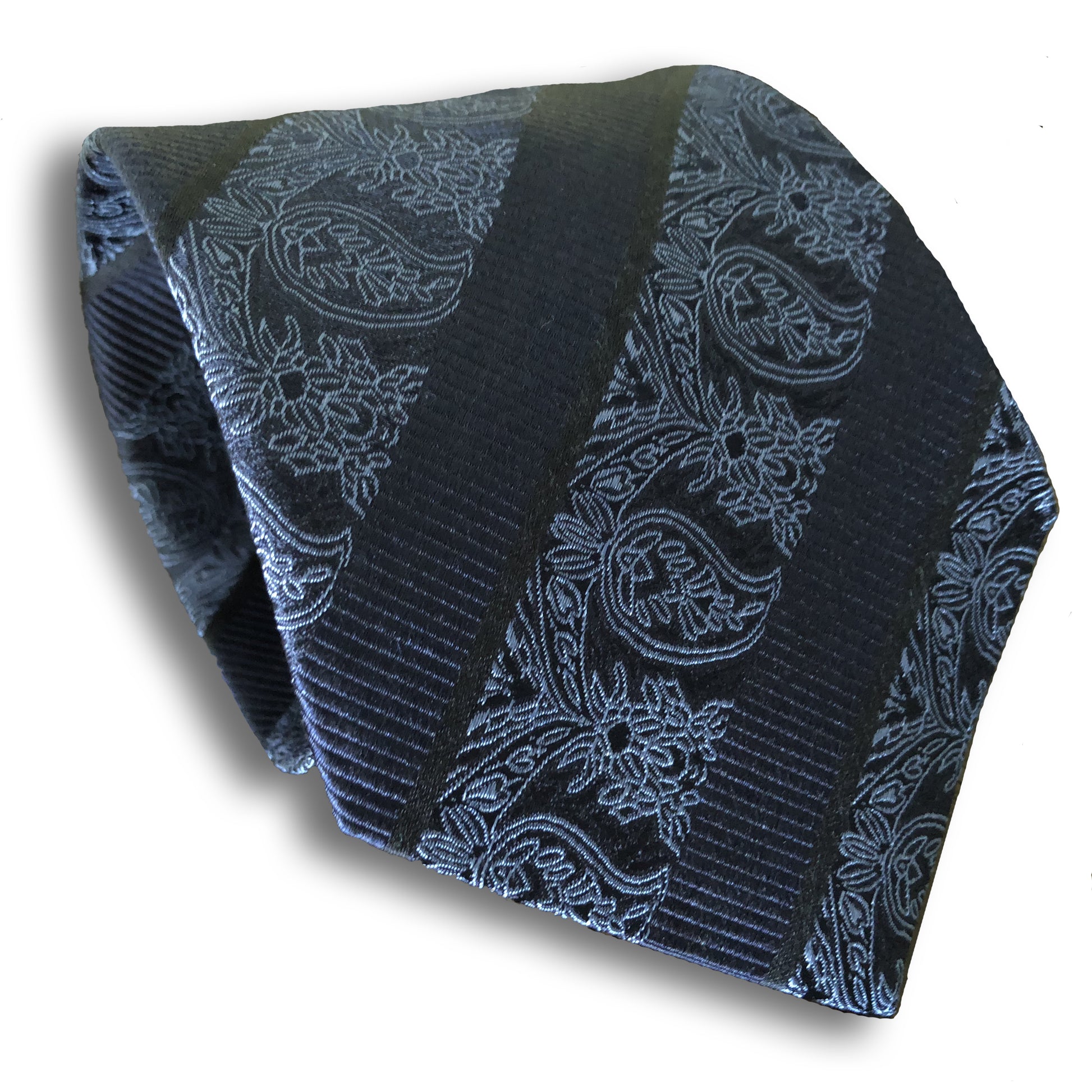 Mens Navy Silk Tie | “Sicillian Blue” Men's Necktie by Distino - Distino Of Melbourne
