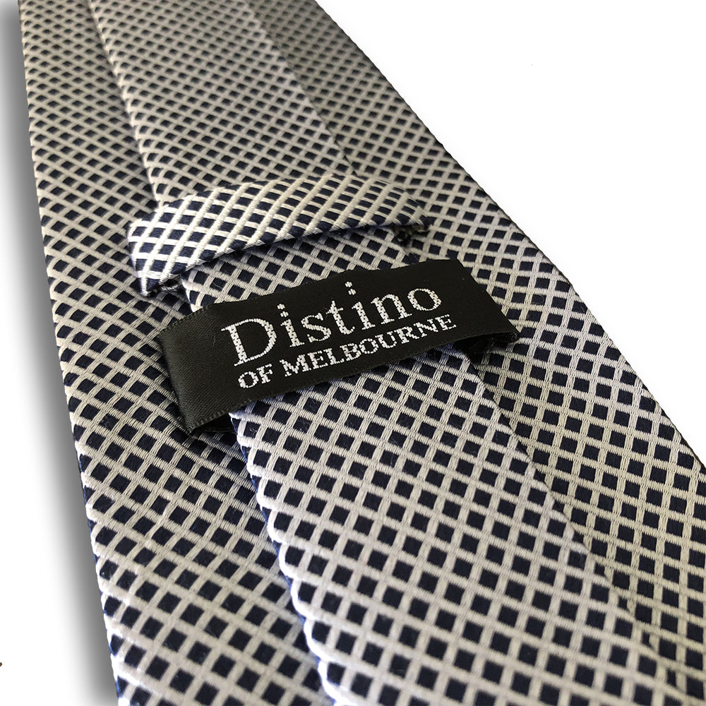 “DISTINGUISHED GENT” SEVEN FOLD SILK NECK TIE