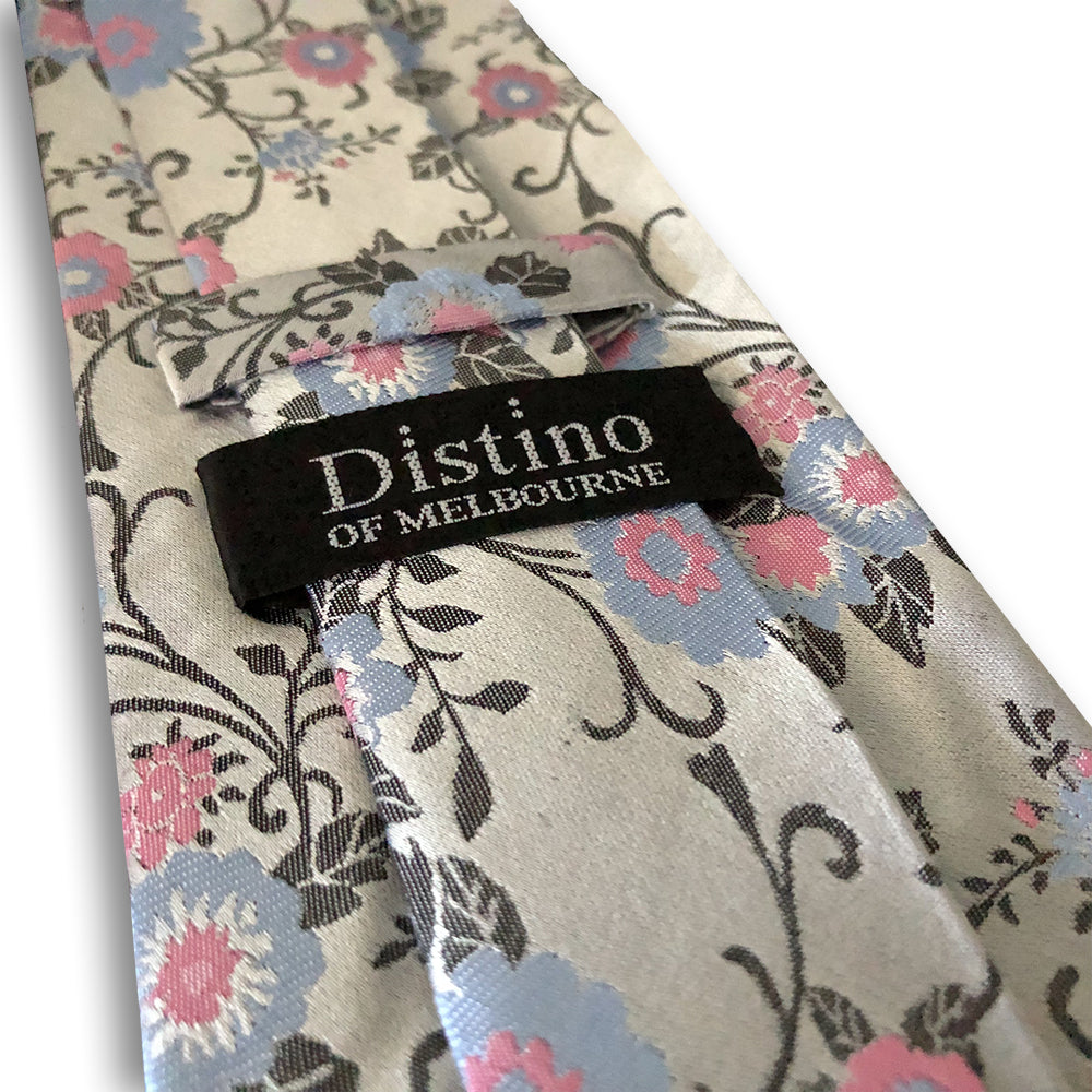“ORIENTALE FLOREALE” SEVEN FOLD SILK NECK TIE